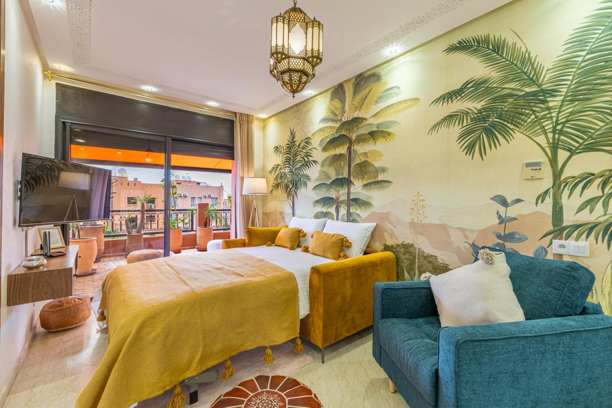 Le Jasmin - Appartement Authentique A Gueliz 마라케시 외부 사진