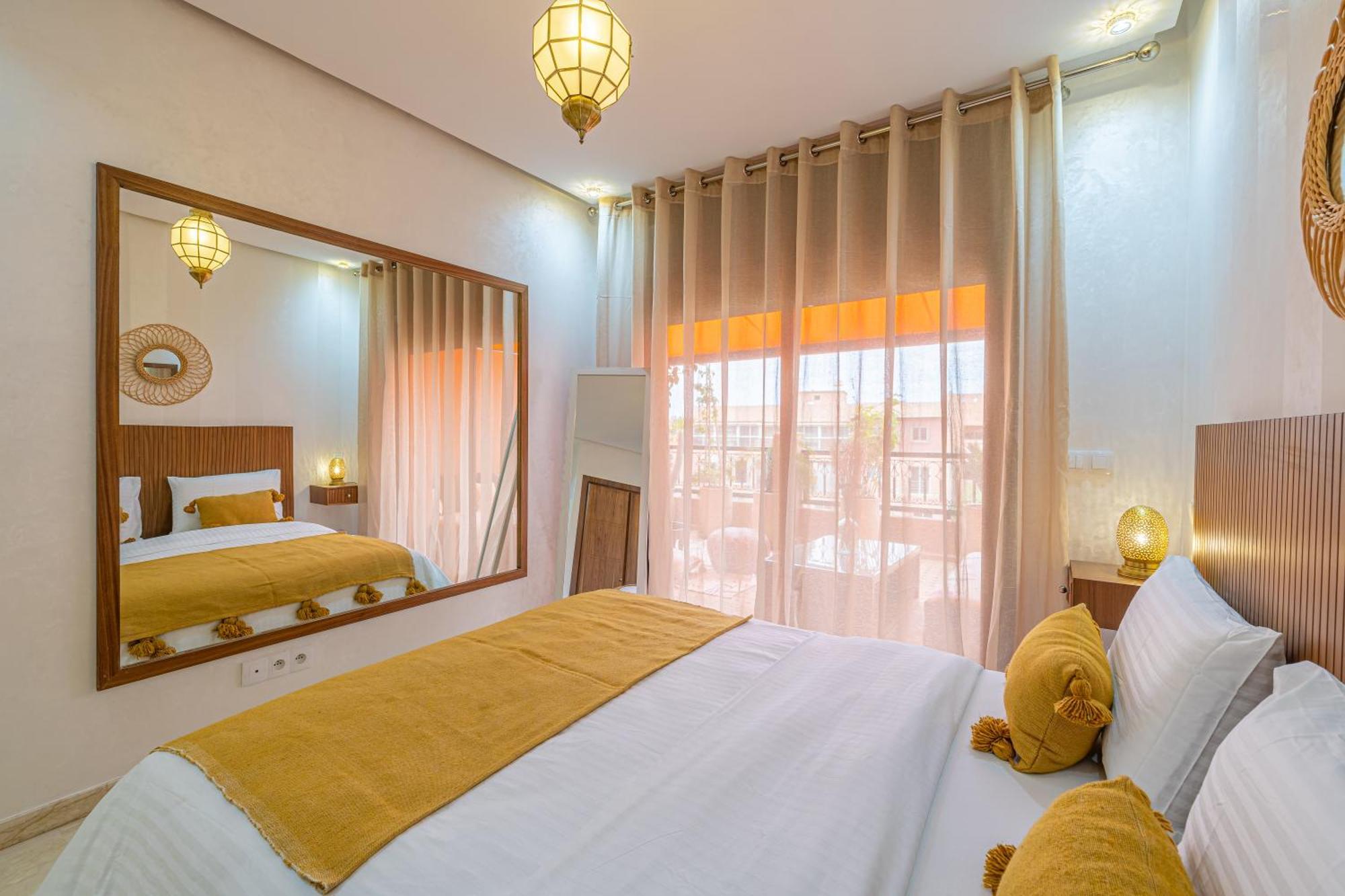Le Jasmin - Appartement Authentique A Gueliz 마라케시 외부 사진