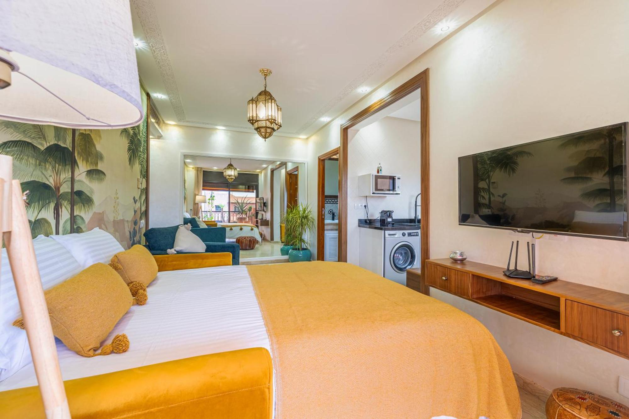 Le Jasmin - Appartement Authentique A Gueliz 마라케시 외부 사진